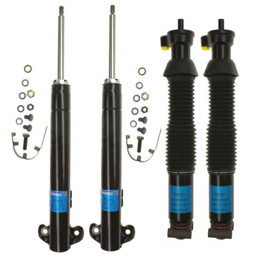 Mercedes Suspension Strut and Shock Absorber Assembly Kit Front and